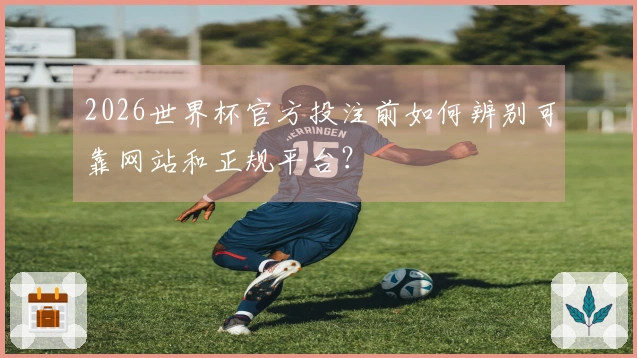 2026世界杯官方投注前如何辨别可靠网站和正规平台？